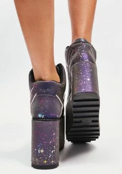 Y.R.U. Qozmo Alien Platform Sneakers