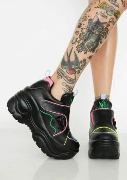 Y.R.U. Matrixx 2 Reflective Platform Sneakers Platforms