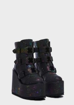 Y.R.U. Dune Lo X Qozmic Reflective Boots