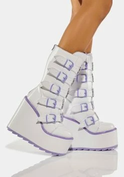 Y.R.U. Platforms Dune Butterfly Boots