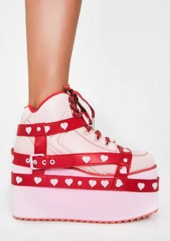 Y.R.U. Qozmo Heart Platform Sneakers