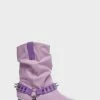 Y.R.U. Pink Death Proof Lo Spike Cowboy Boots
