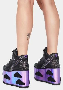 Y.R.U. Black Qozmo Sky Platforms