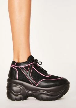 Flash Sale ๐คฉ Y.R.U. Pink Neon Matrixx Platform ๐ Sneakers Platforms โจ 7 Y.R.U. Pink Neon Matrixx Platform Sneakers Platforms