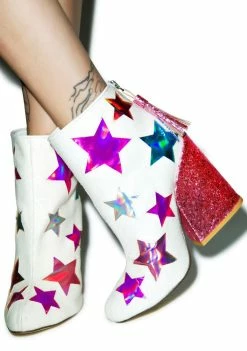 Y.R.U. Gem Star Ankle Boots Boots & Booties