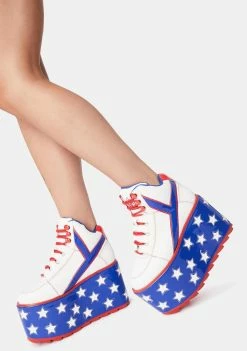 Outlet ๐ Y.R.U. Platforms Star Qozmo Platform ๐ Sneakers ๐ 8 Y.R.U. Platforms Star Qozmo Platform Sneakers