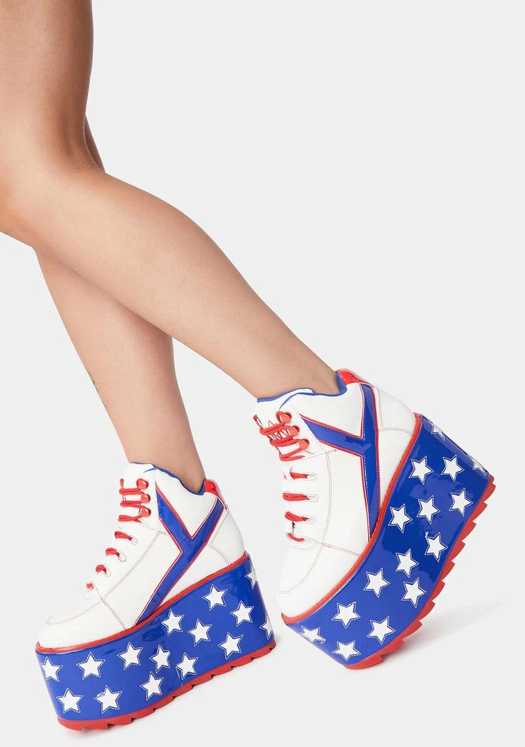 Outlet ๐ Y.R.U. Platforms Star Qozmo Platform ๐ Sneakers ๐ 5 Y.R.U. Platforms Star Qozmo Platform Sneakers