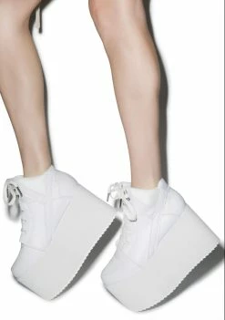 Y.R.U. Platforms Pure Qozmo Hi Platform Sneakers