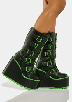 Y.R.U. Platforms Dune Alien Boots