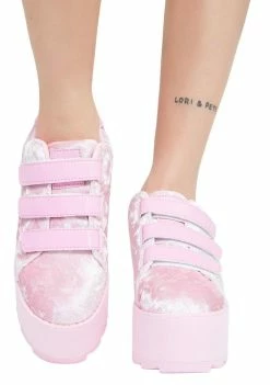 Flash Sale ๐ Y.R.U. ๐ฌ Candy Lala Velvet Platform ๐ Sneakers Platforms ๐ 9 Y.R.U. Candy Lala Velvet Platform Sneakers Platforms