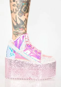 Cheap ๐ Y.R.U. Pixie Qozmo Mermaid Sequin Platforms ๐ 9 Y.R.U. Pixie Qozmo Mermaid Sequin Platforms