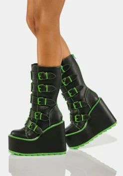 Y.R.U. Platforms Dune Alien Boots