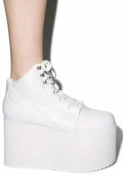 Y.R.U. Platforms Pure Qozmo Hi Platform Sneakers