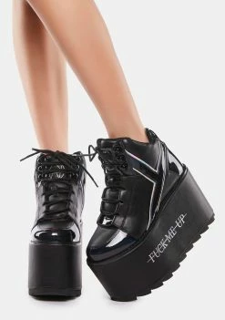 Y.R.U. X Alison Wonderland Qozmo Platform Sneakers Platform Boots