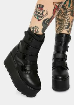 Y.R.U. Karma X Blackout Platform Boots Platforms