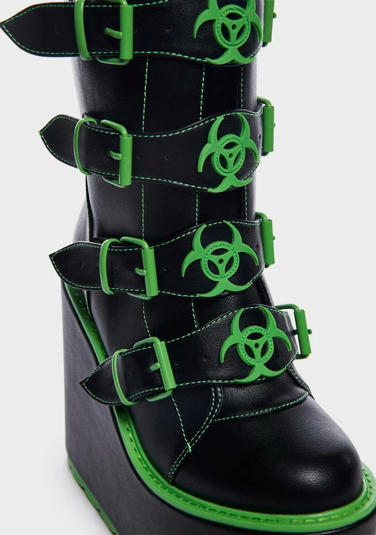 Best Sale 👏 Y.R.U. Dune Toxica Platform 🥾 Boots 🔔 4 Y.R.U. Dune Toxica Platform Boots