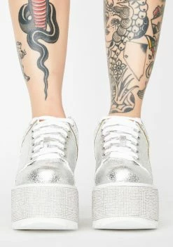 Y.R.U. Lala Qrystal Platform Sneakers Platforms