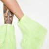 Coupon π₯° Y.R.U. Platforms Qomet Green Fur Platform π₯Ύ Boots π 2 Y.R.U. Platforms Qomet Green Fur Platform Boots
