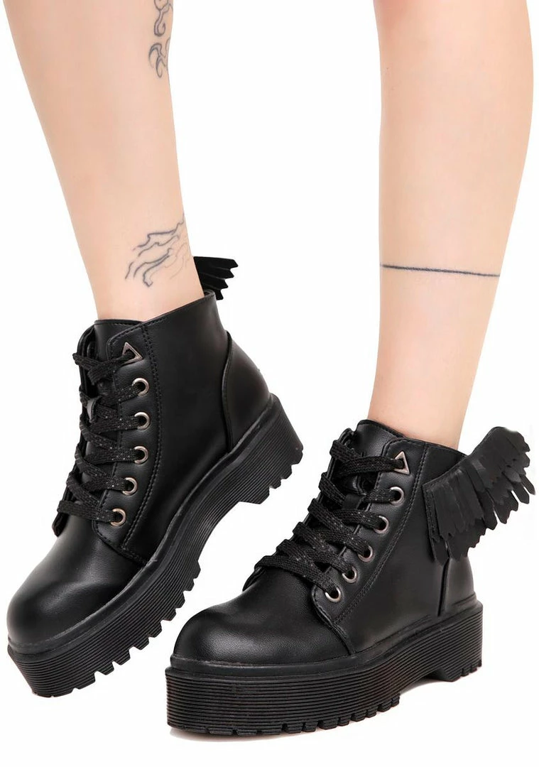 Budget ๐ Y.R.U. Slayr Angel ๐ฅพ Boots ๐ฅพ Boots & Booties โ๏ธ 3 Y.R.U. Slayr Angel Boots Boots & Booties