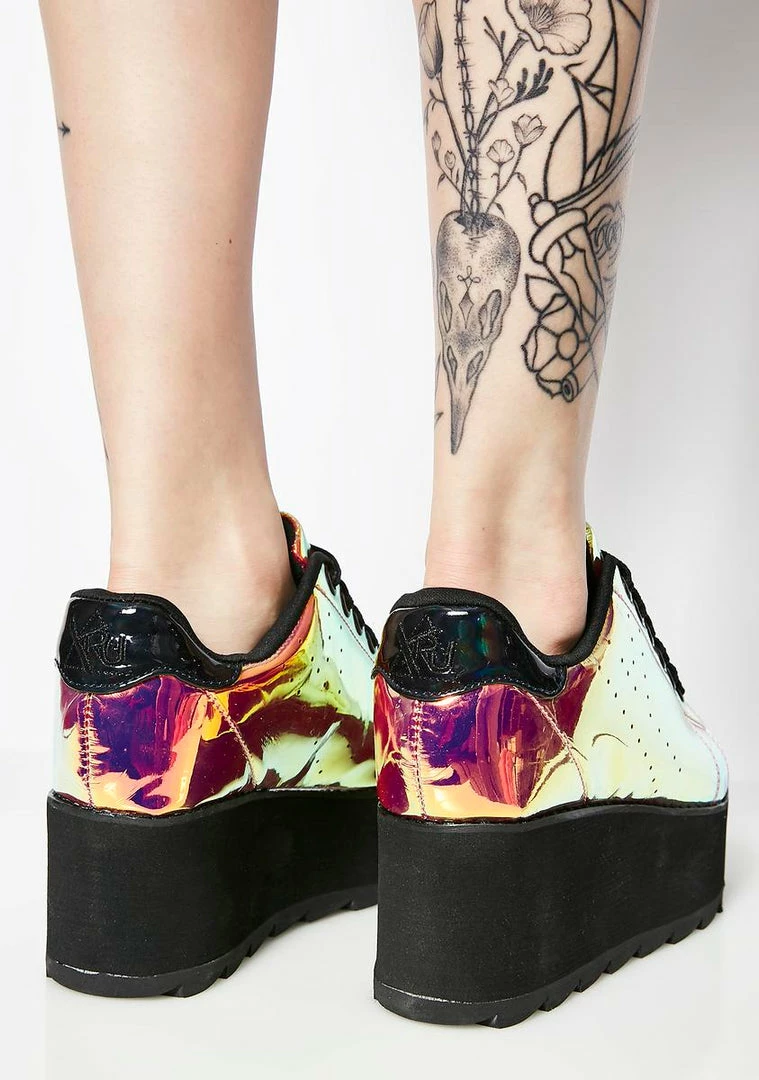 Hot Sale π Y.R.U. Platforms Lala Pink Atlantis Platform π Sneakers π 6 Y.R.U. Platforms Lala Pink Atlantis Platform Sneakers
