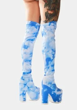 Y.R.U. Boots & Booties Dreamer Thigh High Boots