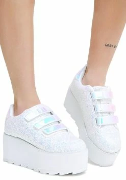 Y.R.U. Icy Lala Platform Sneakers
