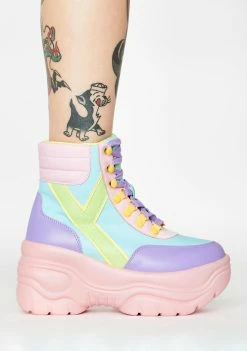Y.R.U. Hi Matrixx 2 Pastel Platform Sneakers Platforms