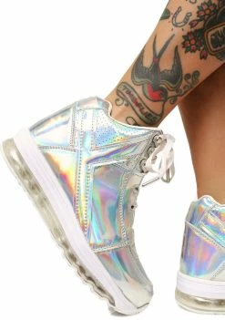 Y.R.U. Qozmo Aiire Light Up Hologram Sneakers