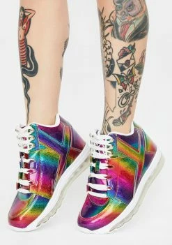 Y.R.U. Rainbow Qozmo Aiire Light Up Sneakers