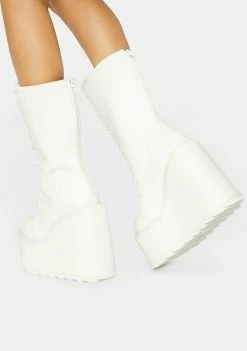 Y.R.U. Dune Lace-Up Platform Boots