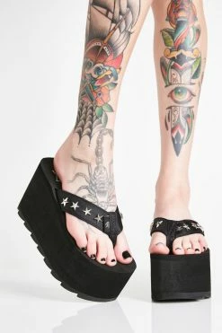 Y.R.U. Pixi Star Platform Sandals Platforms