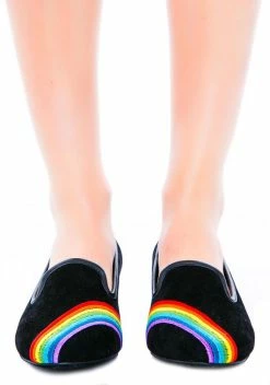 Y.R.U. Rainbow Lavish Flat Flats