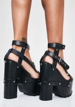 Y.R.U. Midnight Nightcall Platform Heels Platforms