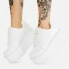 Y.R.U. Eraser Lala Patent Platform Sneakers