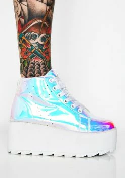 Y.R.U. Lala Hi Atlantis Platform Sneakers