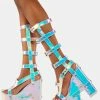 Y.R.U. Nightcall Hi Atlantis Platform Heels