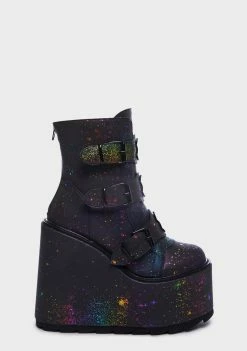 Y.R.U. Dune Lo X Qozmic Reflective Boots
