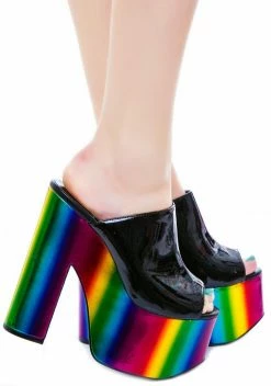 Flash Sale ๐ Y.R.U. Dream Rainbow Platform ๐ Shoe ๐คฉ 8 Y.R.U. Dream Rainbow Platform Shoe