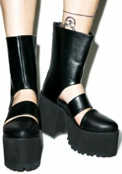 Y.R.U. Moon Wolf Platform Boots Boots & Booties