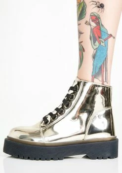 Y.R.U. Chrome Slayr Boots Boots & Booties