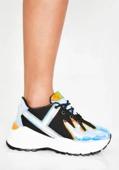 Y.R.U. Night Blaz3 Platform Sneakers
