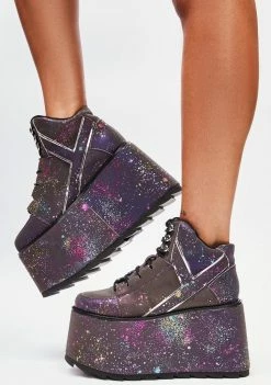 Y.R.U. Qozmo Alien Platform Sneakers