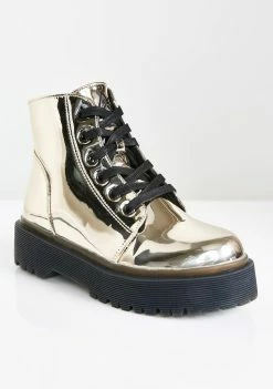 Y.R.U. Chrome Slayr Boots Boots & Booties