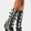 Y.R.U. Dune Yin Yang Platform Boots Platforms