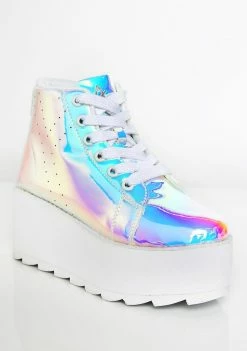 Y.R.U. Lala Hi Atlantis Platform Sneakers