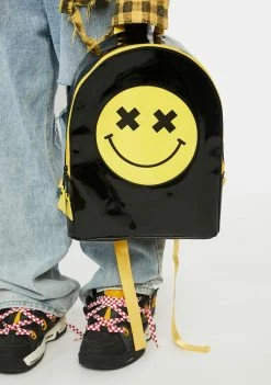 Y.R.U. Smiley Face Backpack