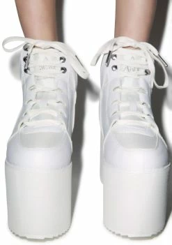 Y.R.U. Platforms Pure Qozmo Hi Platform Sneakers