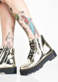 Y.R.U. Chrome Slayr Boots Boots & Booties